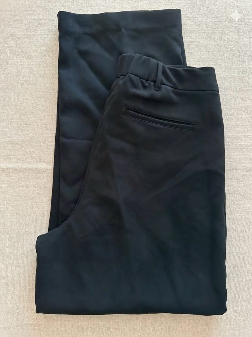 Old Navy Black Stretch Pants Slim Trouser/Jeans Size Large - Picture 5 of 9